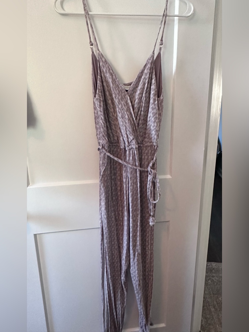 Dress Forum Mauve Textured Romper